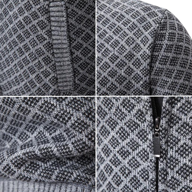William™ | Classic Warm Zip Cardigan