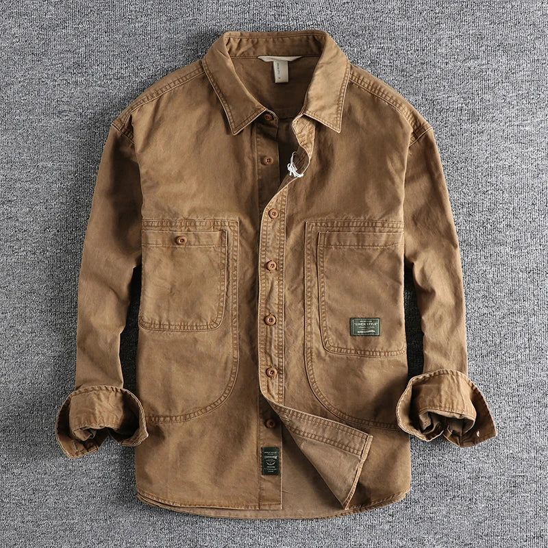 Classic Washed Work Shirt