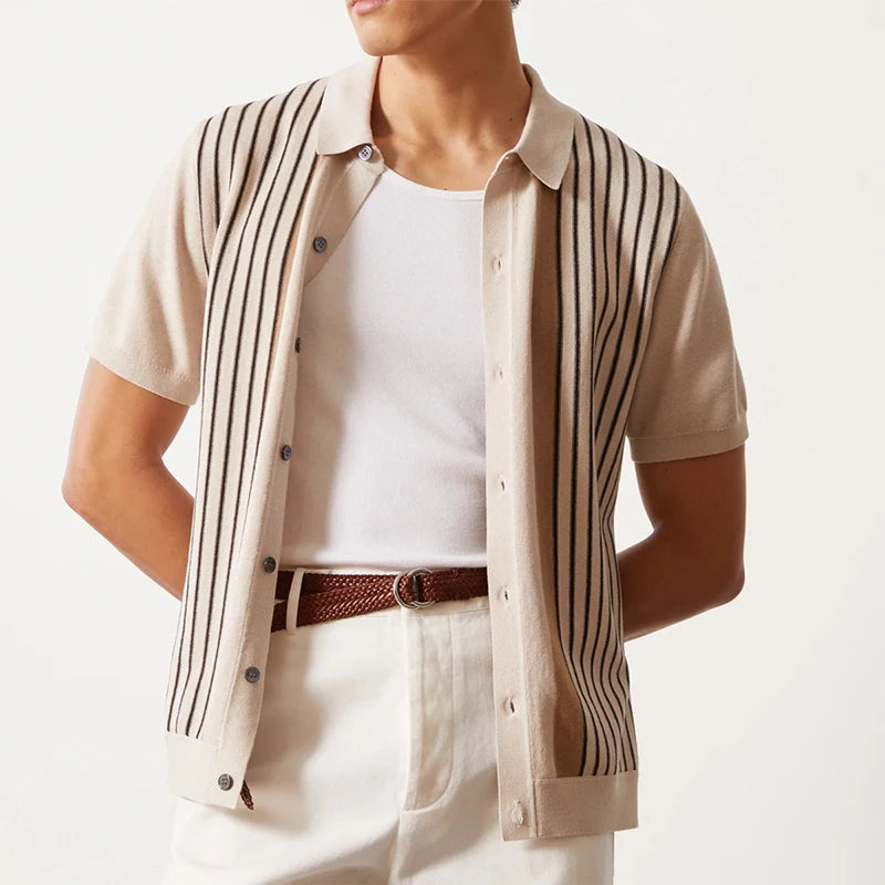 Polo à boutons
