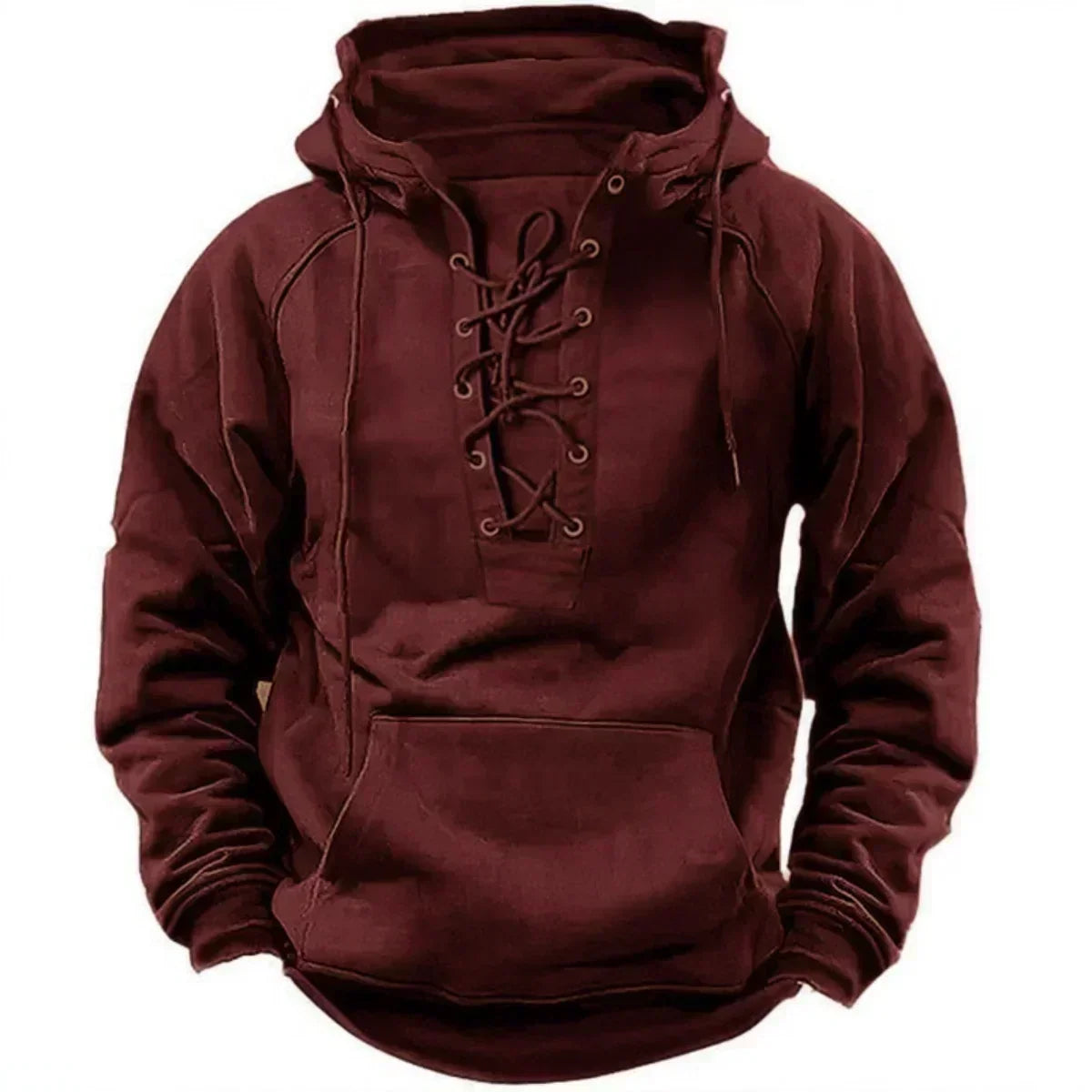 Tactical Lace-Up Hoodie