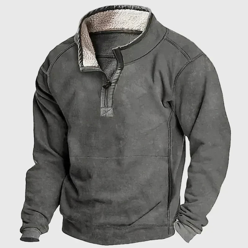 Men's Tactical Knit Half-Zip Sweater