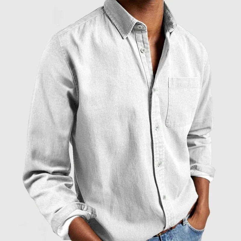 Stylish Men's Button-Down Shirt