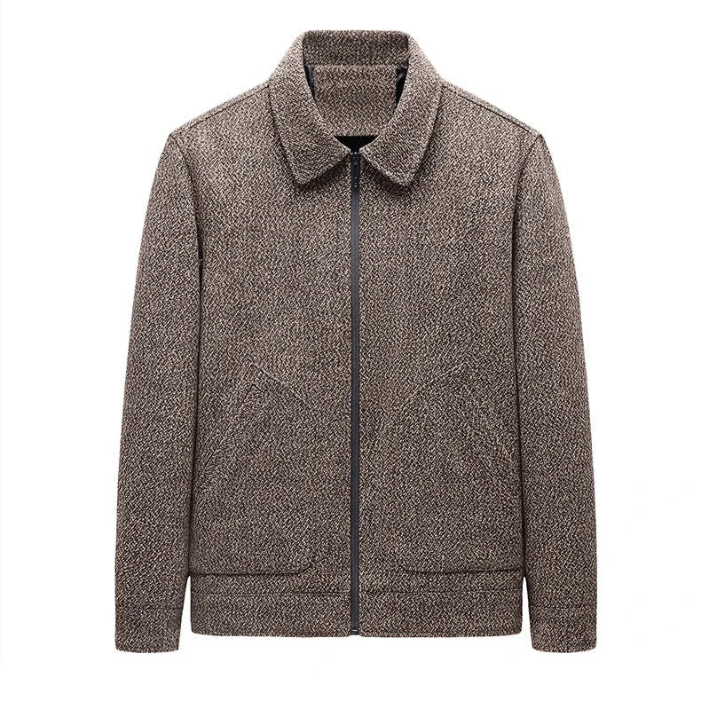 Gregory™ | Warm Classic Textured Zip Jacket