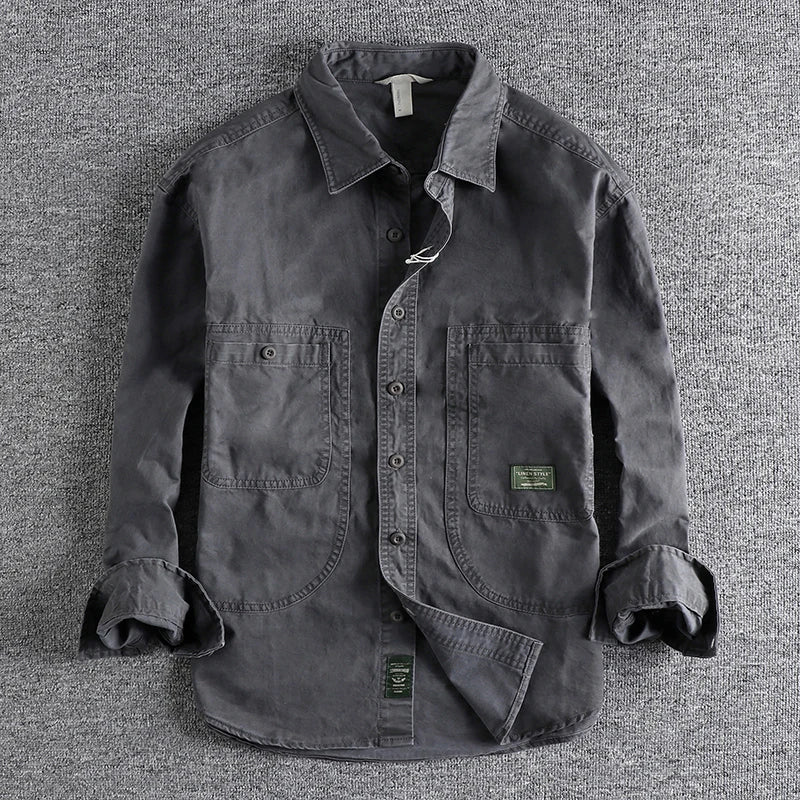 Classic Washed Work Shirt