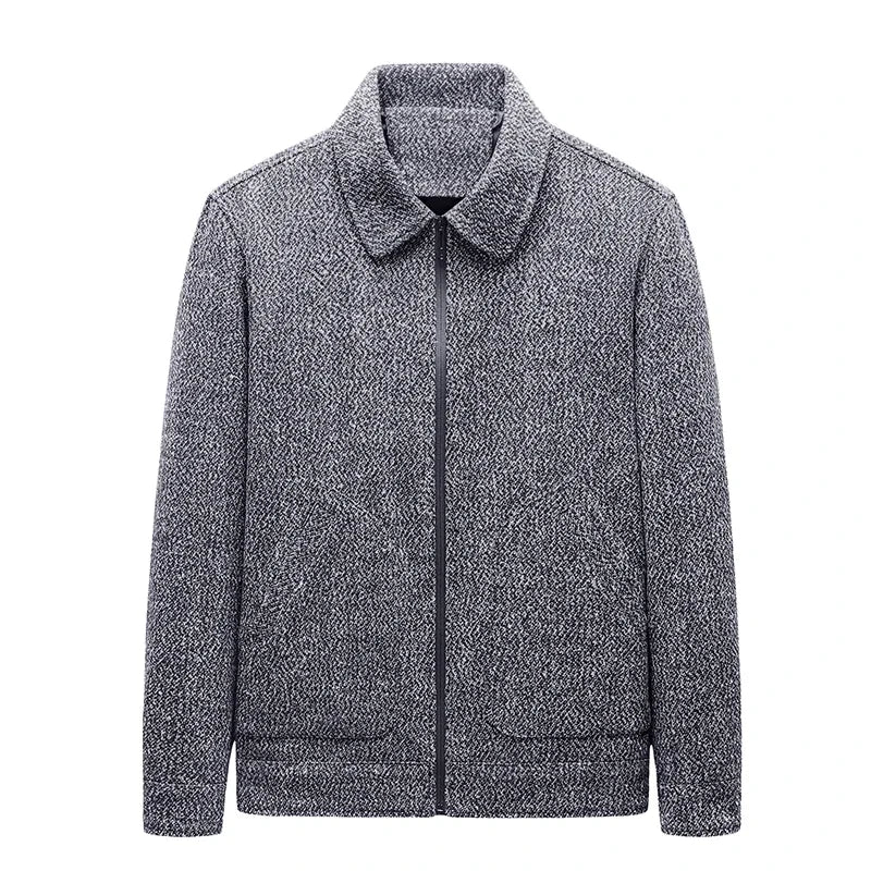 Gregory™ | Warm Classic Textured Zip Jacket