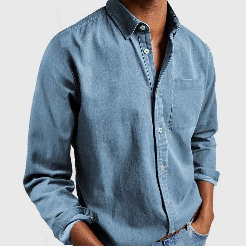 Stylish Men's Button-Down Shirt