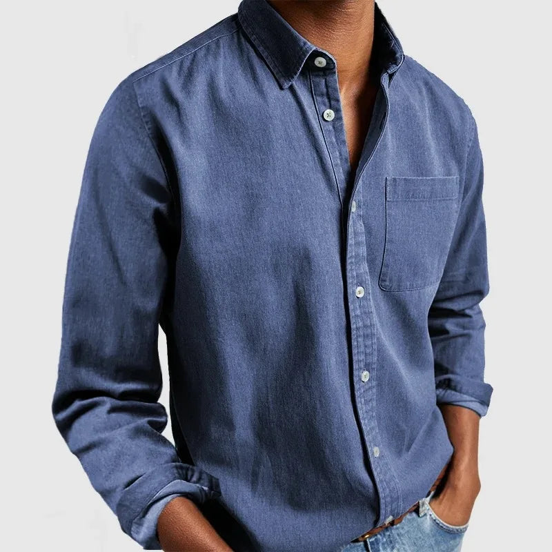 Stylish Men's Button-Down Shirt
