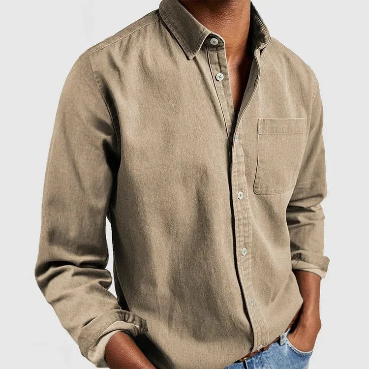 Stylish Men's Button-Down Shirt