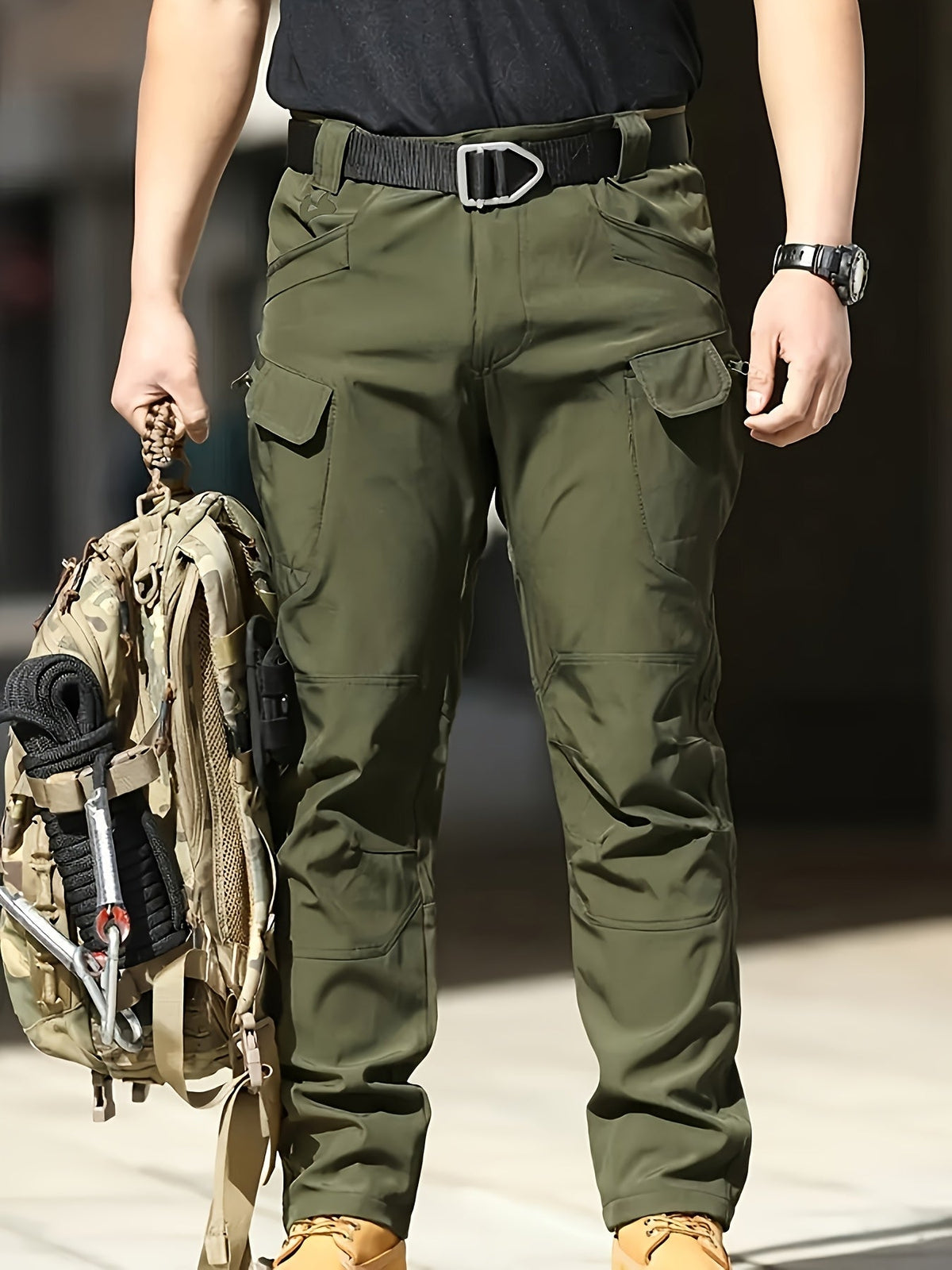 Rugged Multi-Pocket Tactical Pants