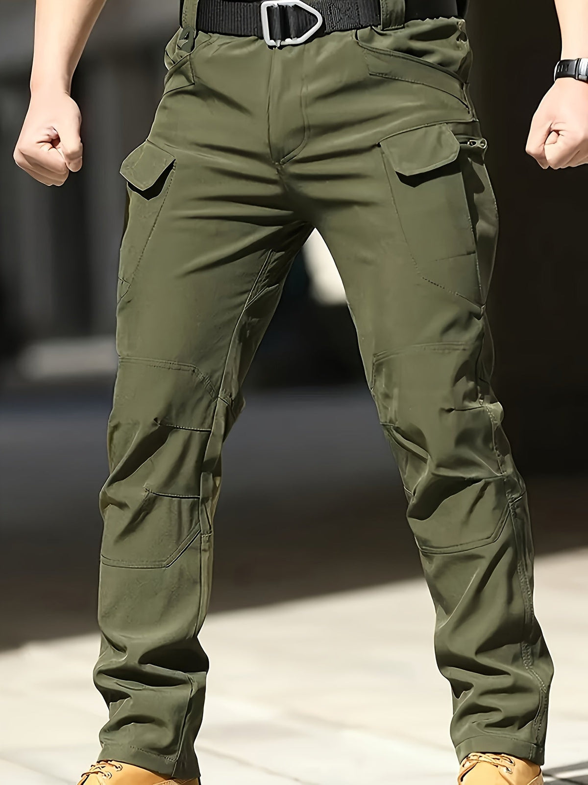 Rugged Multi-Pocket Tactical Pants