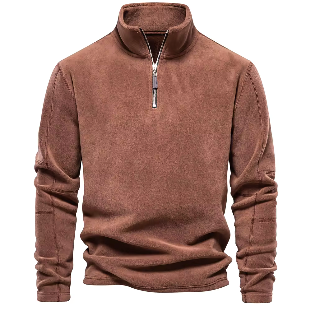 Wayne™ | Warm Classic Quarter-Zip Fleece Pullover