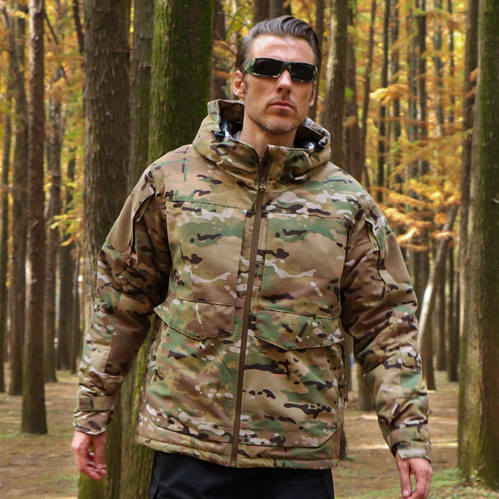 Manteau d'hiver tactique M65 thermique haut de gamme pour hommes
