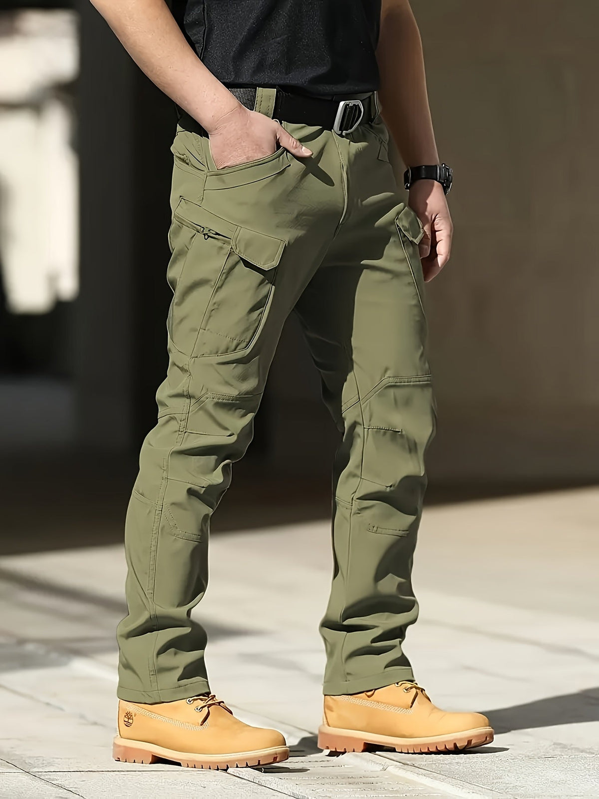 Rugged Multi-Pocket Tactical Pants