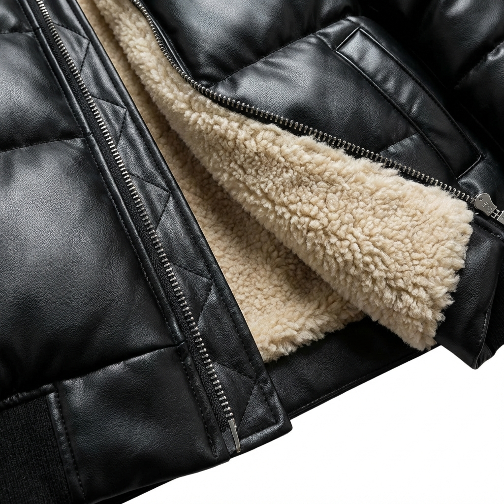 Vintage Style Padded Winter Jacket