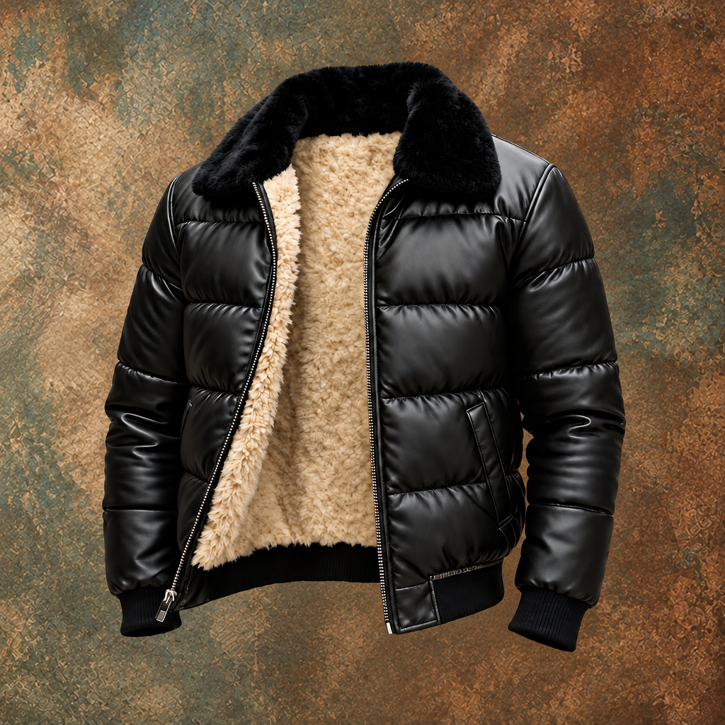 Vintage Style Padded Winter Jacket