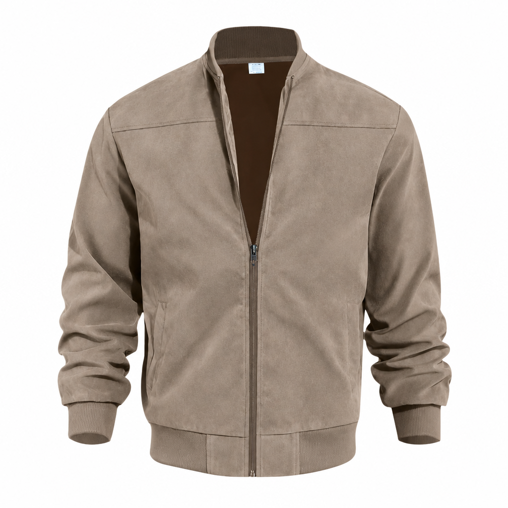 Richard™ | Blouson aviateur d'allure suède vintage