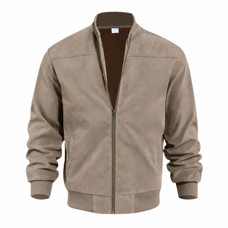 Richard™ | Vintage Suede-Look Bomber Jacket