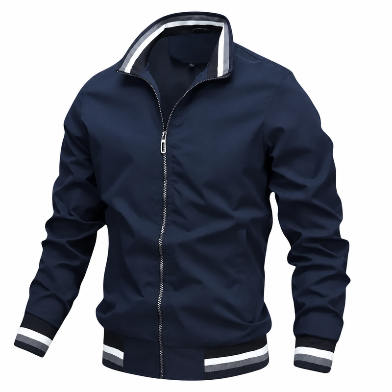 Ronald™ | Lightweight Stand-Collar Bomber Jacket