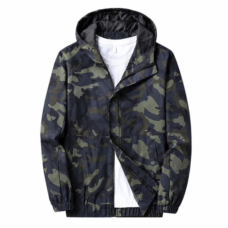 Keith™ | Blouson à capuchon camouflage classique