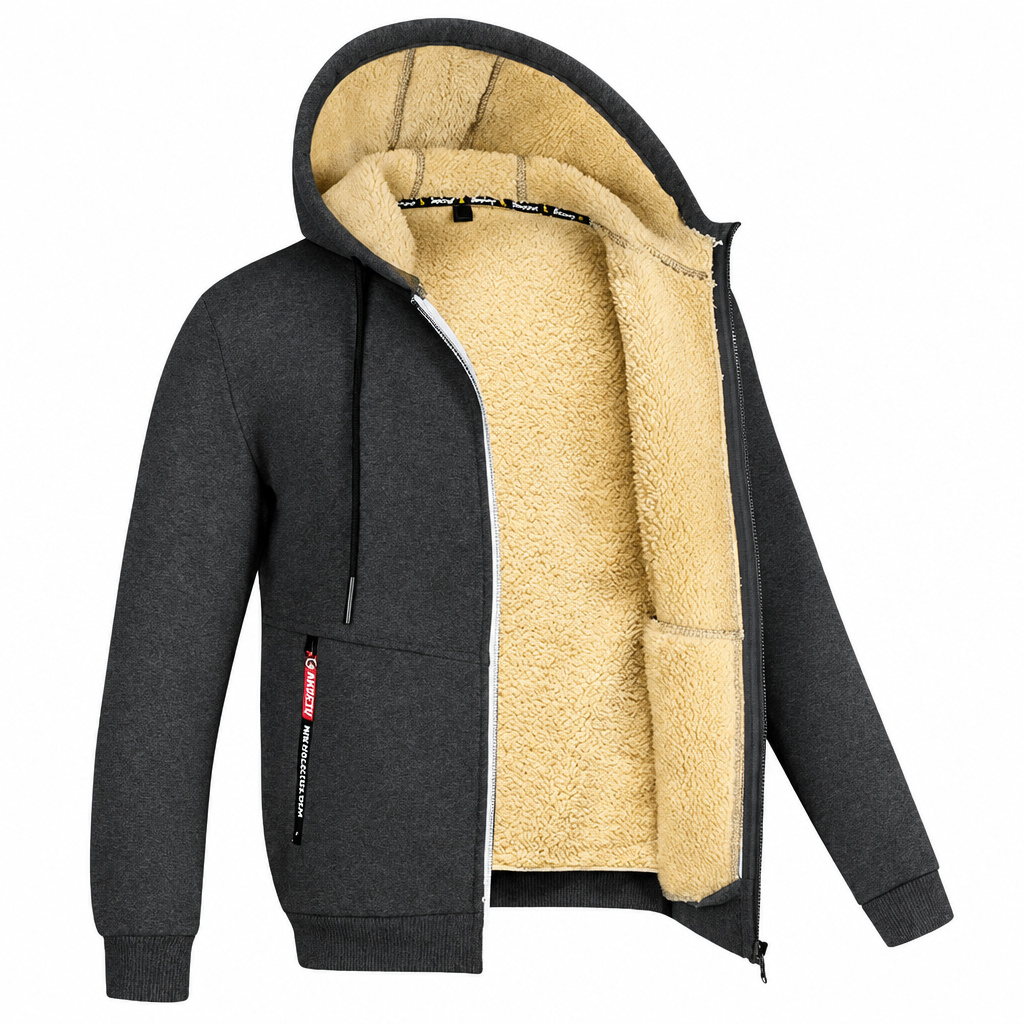 Gilbert™ | Cozy Sherpa-Lined Hooded Jacket