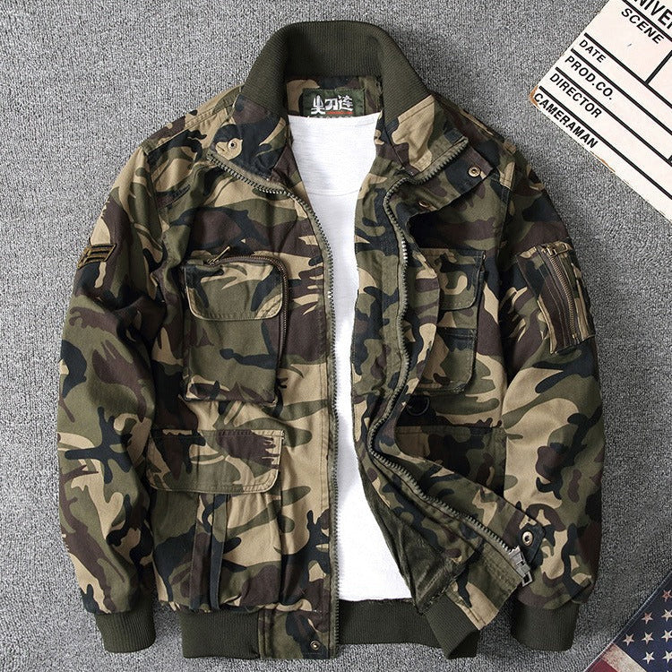 Men's Rugged Fleece-Lined Outdoor Jacket