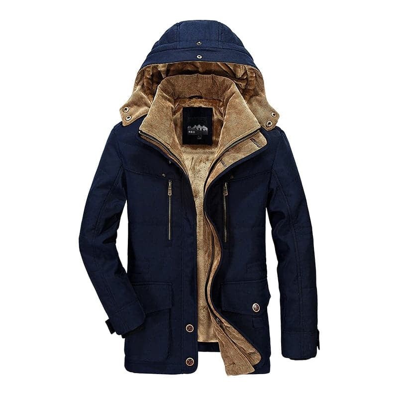 William™ | Warm Fleece Lined Hooded Winter Jacket