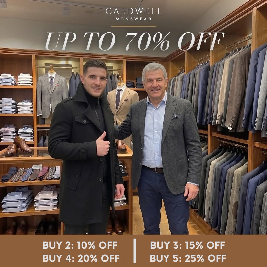 Caldwell Menswear Sale
