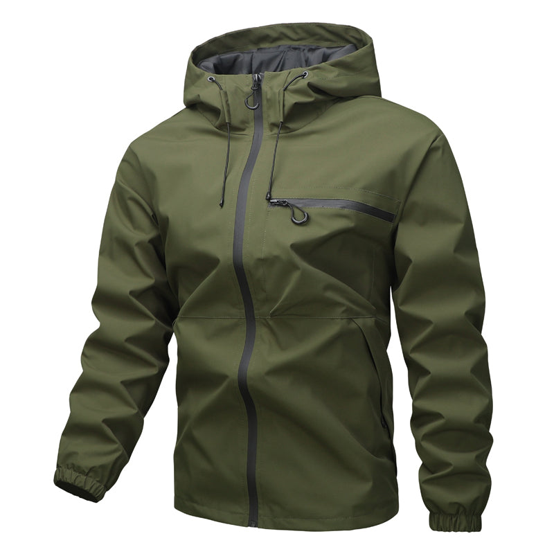 Veste techwear imperméable à capuchon