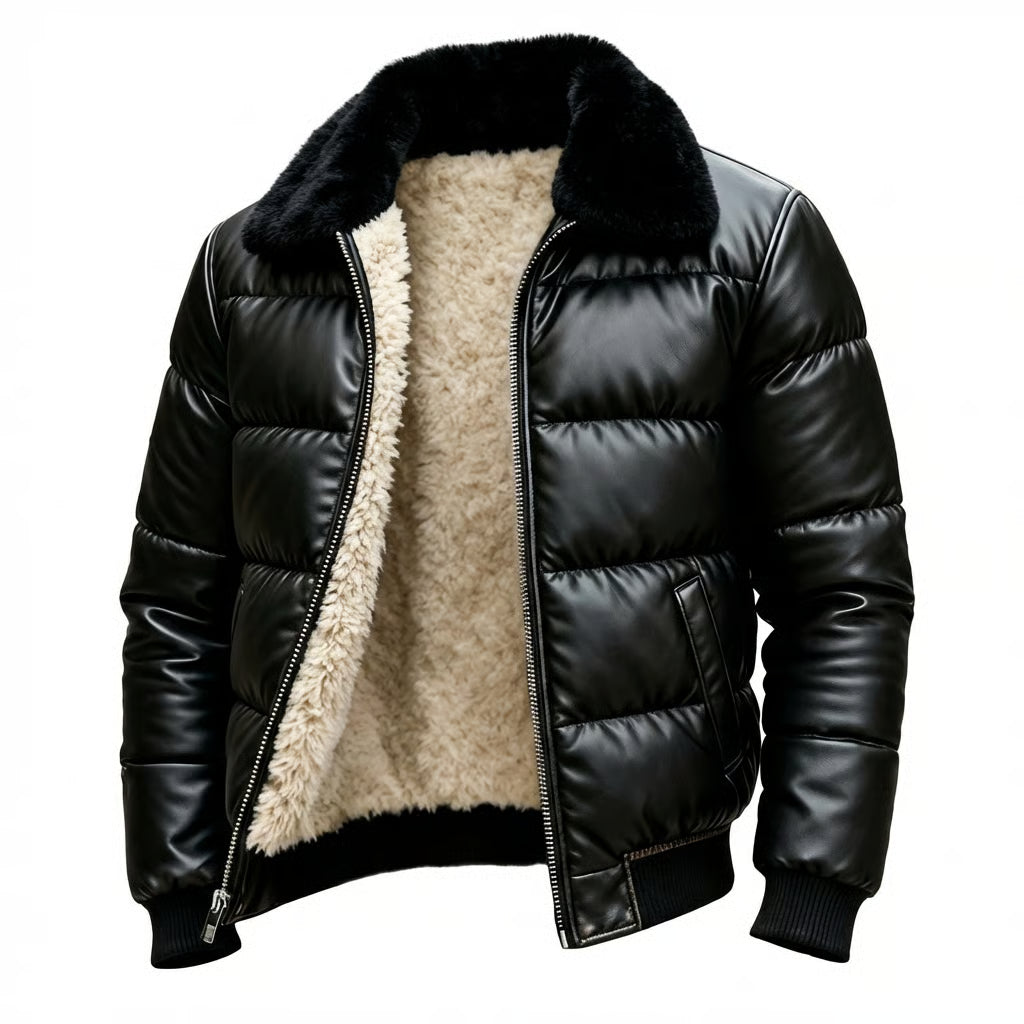 Vintage Style Padded Winter Jacket